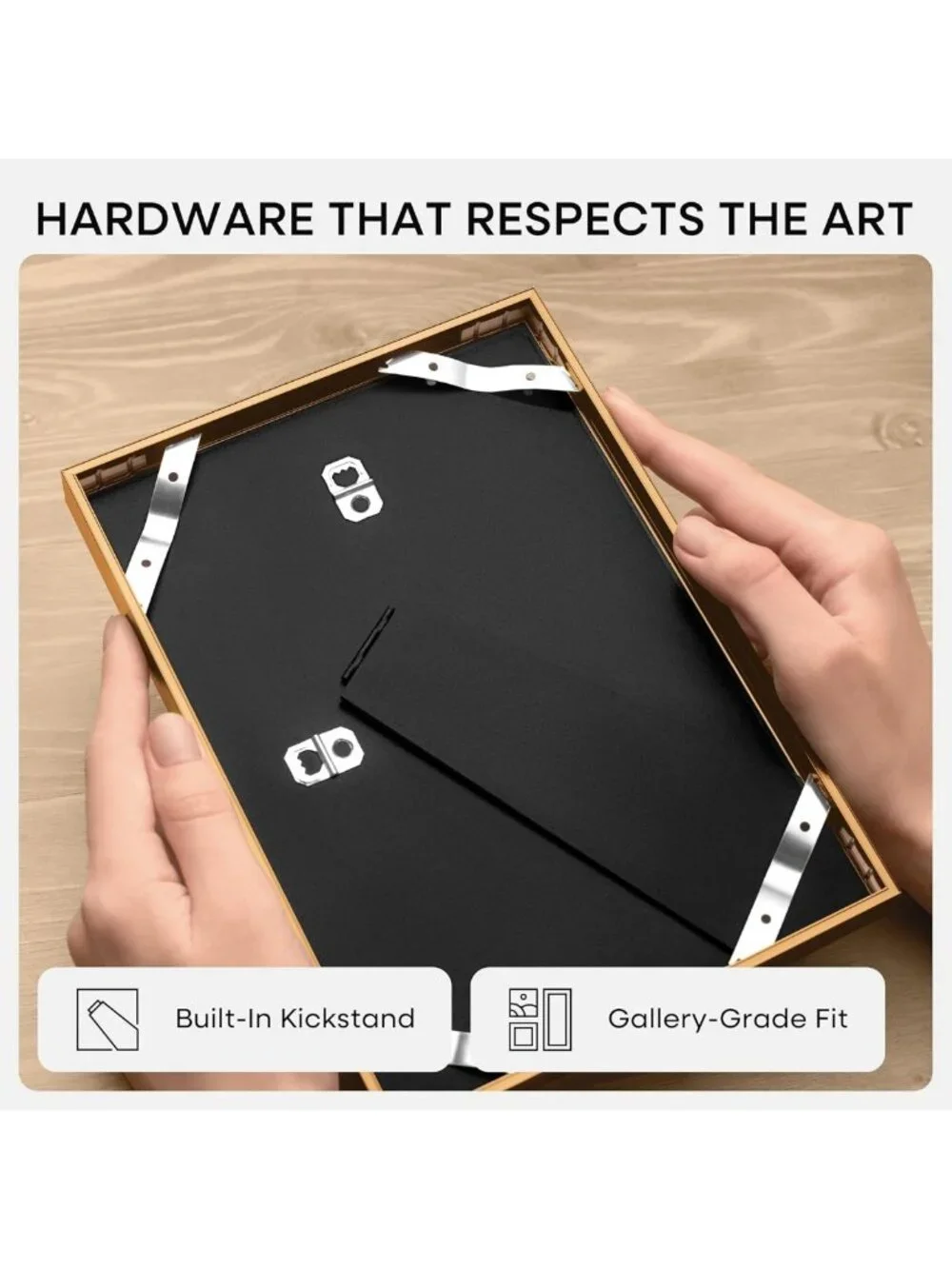 Elegant Bronze 4x6 Picture Frame - High-End Metal with 3x5 Mat & Glass